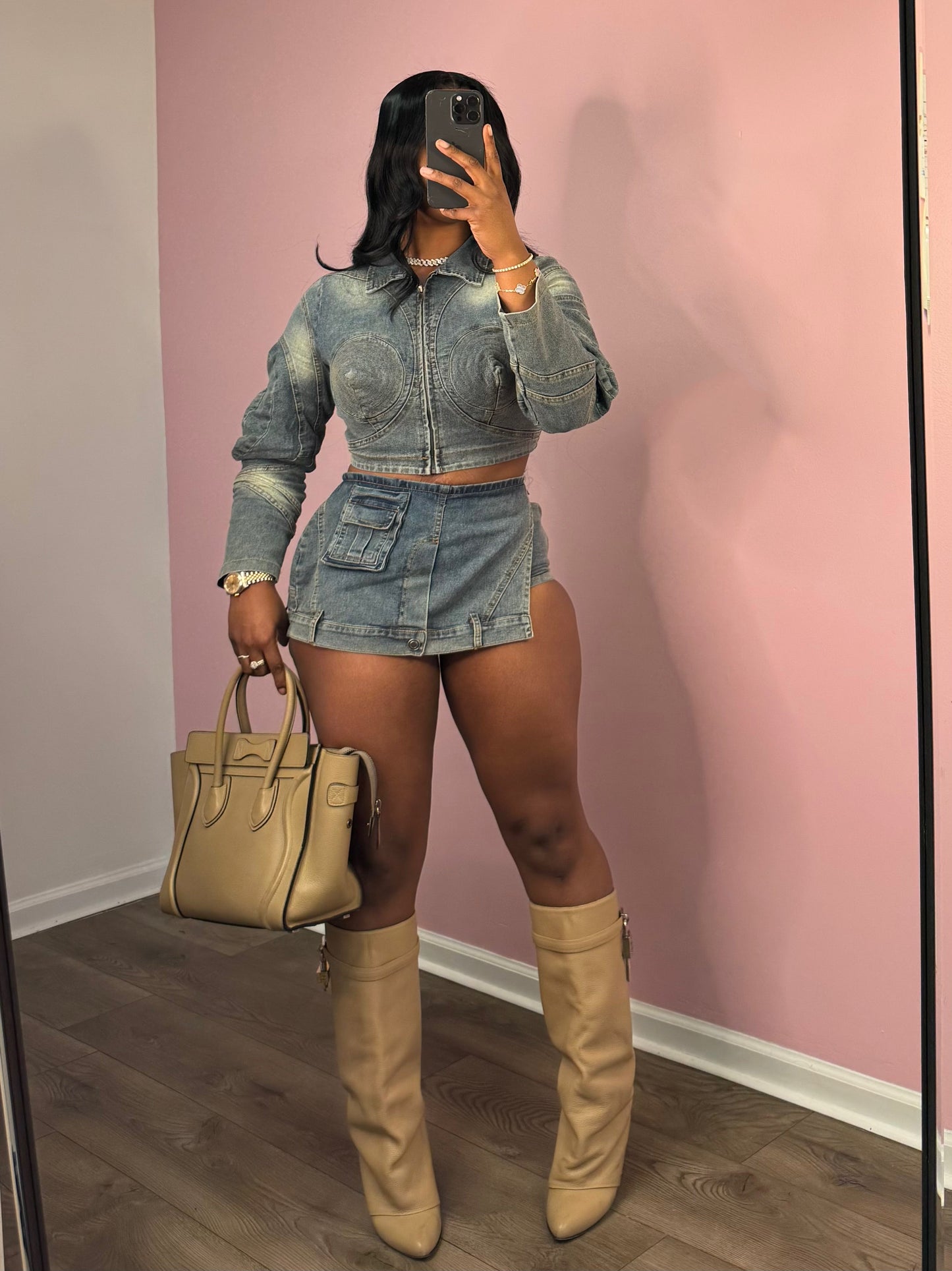 Big Sexy Denim Set