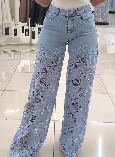 The Elegant Lace Jeans