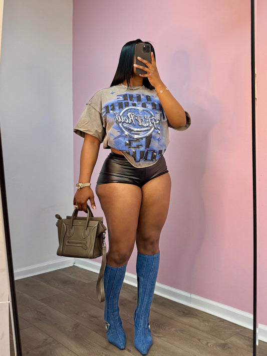 Everyday Leather Shorts