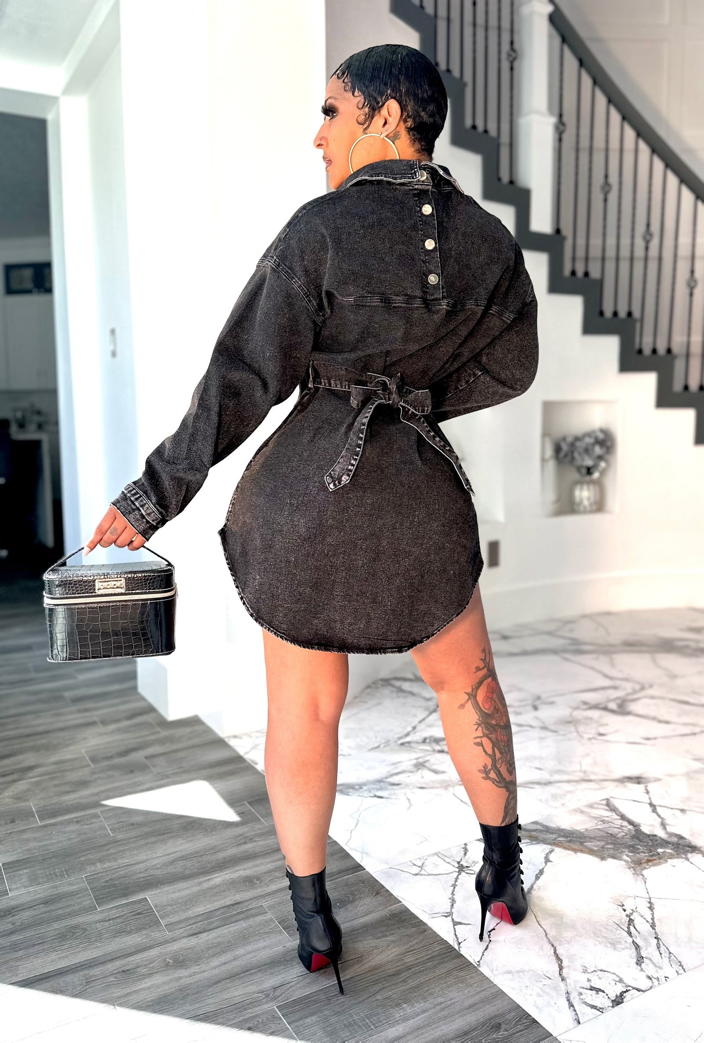 Nicole Denim Dress