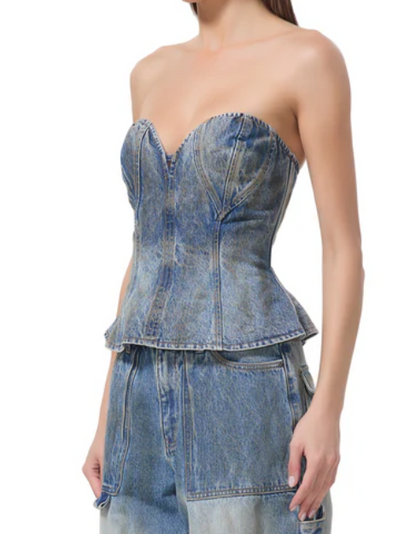 Dusty Denim 2pc Set