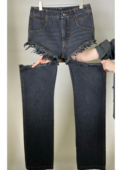 The Cut-out Jeans