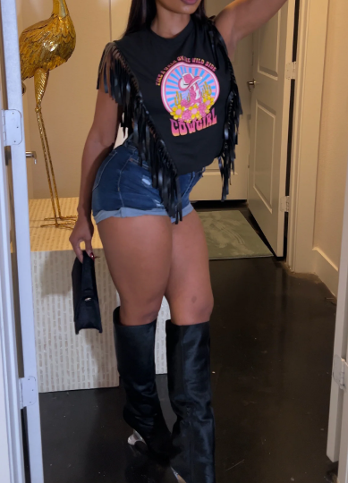 Cowgirl Tassel T-shirt
