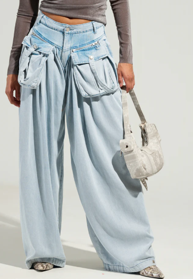 Fab Loose Wide-Leg Jeans