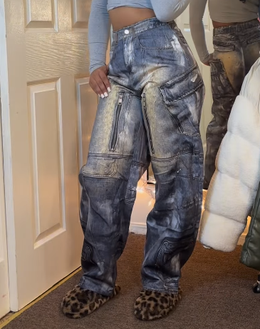 The Dazzle Cargo Pop Pants