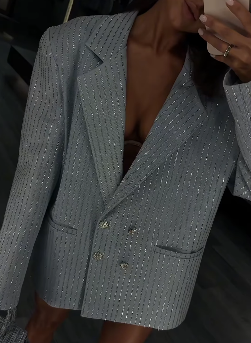 Dazzle Oversize Blazer