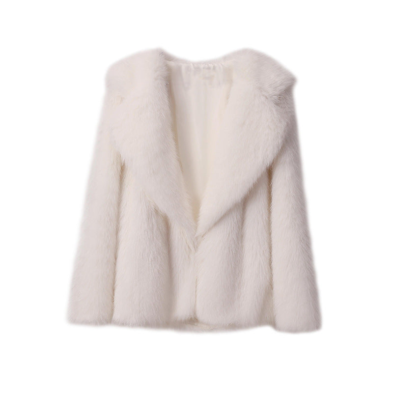 Chic Comfy Eco-friendly Fur Jacket