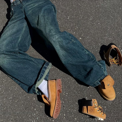 Removable Martin Boots, two ways to wear
