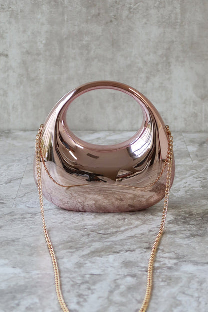 Going Out Metallic Acrylic Evening Bag