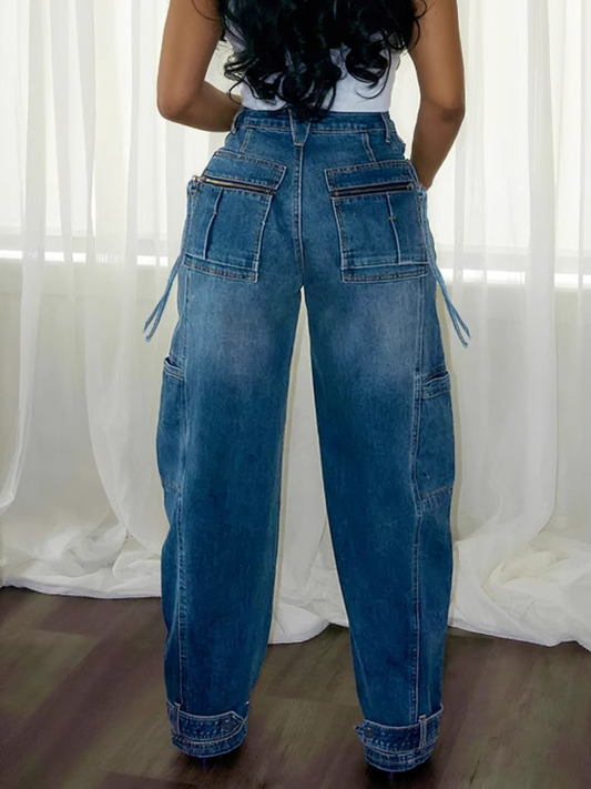 Fab Loose Straight-Leg Jeans