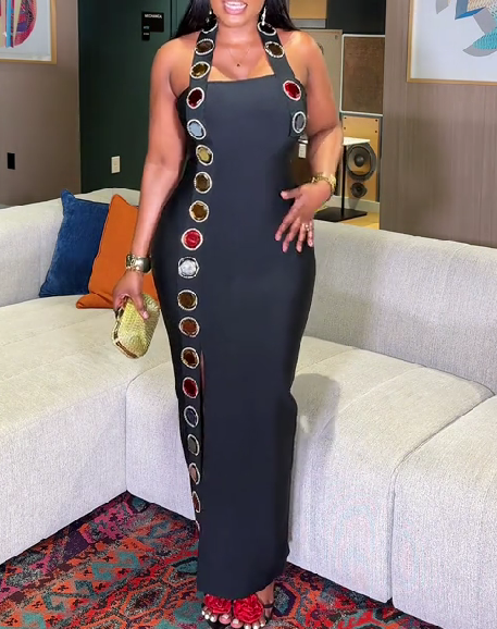 Colored Circle Dress