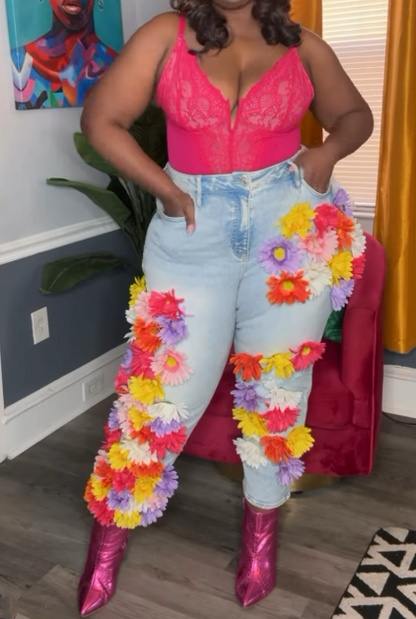 The DIY Gerbera Jeans