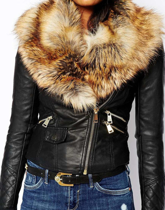 The Fuex Fur Leather Jacket