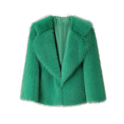 Chic Comfy Eco-friendly Fur Jacket