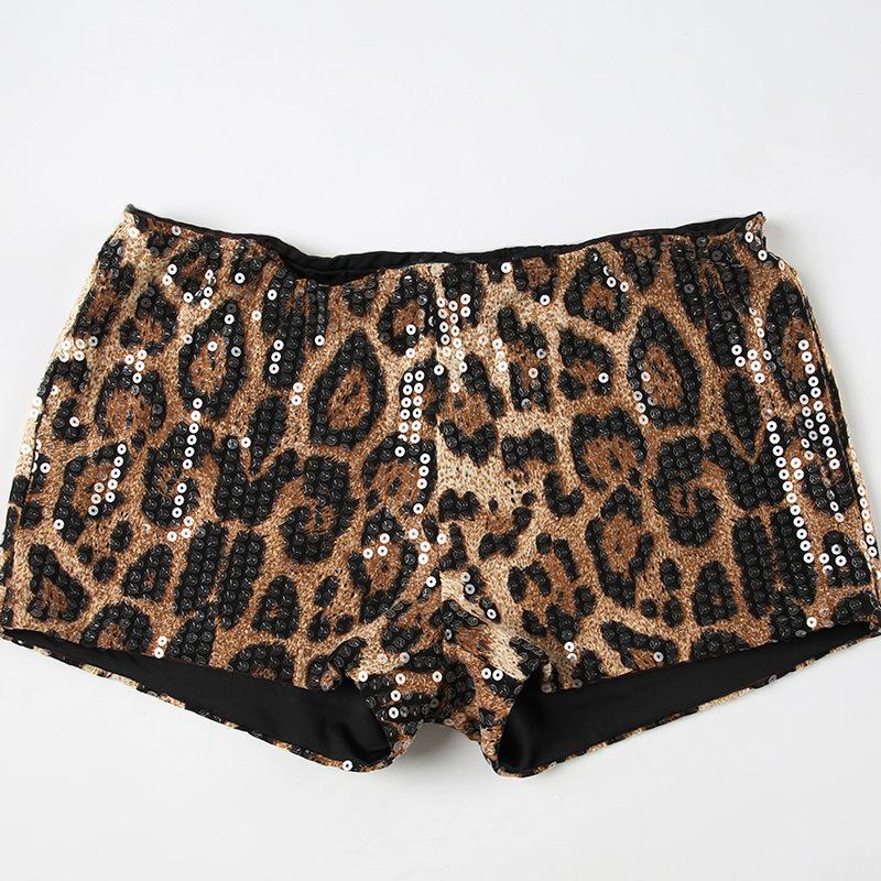 Dazzle Leopard Hot Pants