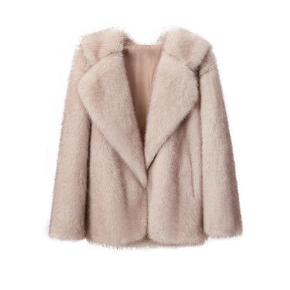 Chic Comfy Eco-friendly Fur Jacket