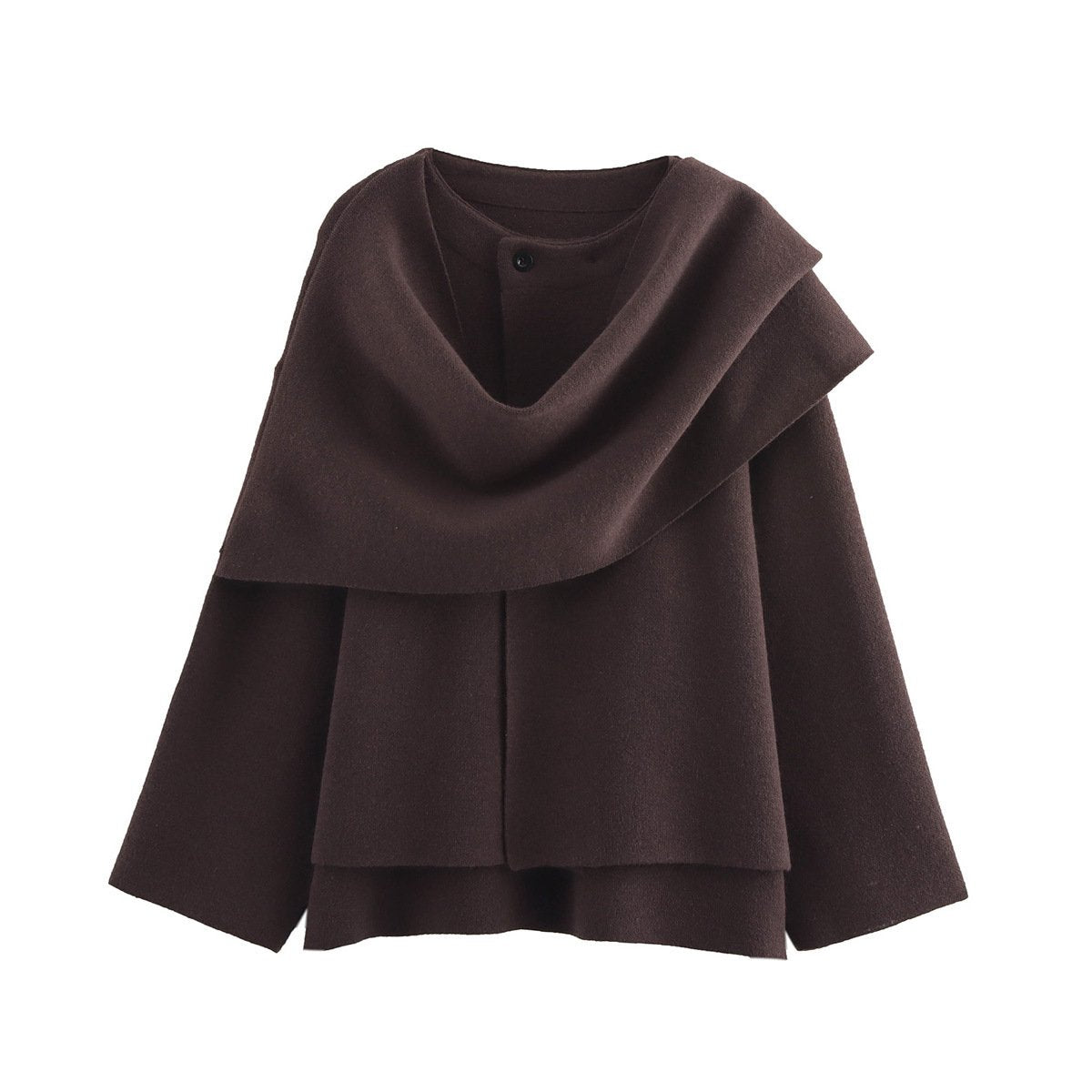 Fab Irregular Cape Coat