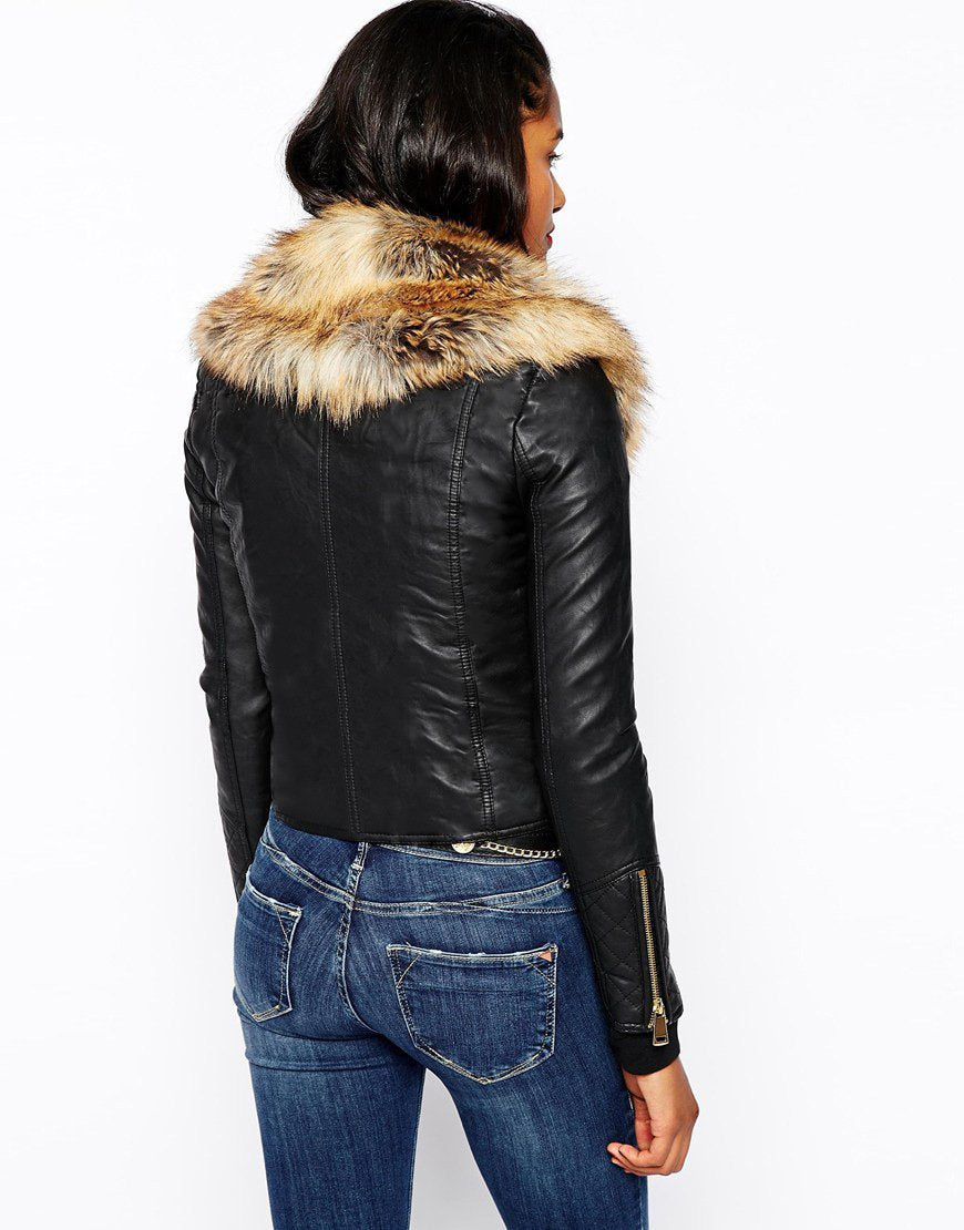 The Fuex Fur Leather Jacket