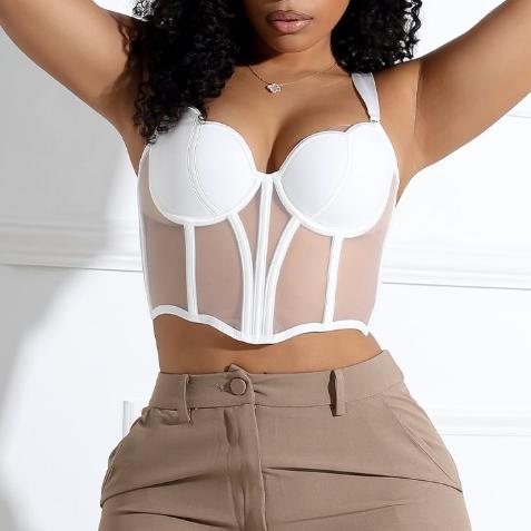 The Sweet Fishbone Corset Top